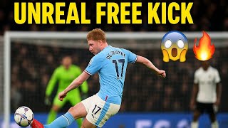 “De Bruyne’s Brilliant Free Kick Goal vs Fulham FC 🔥 | Premier League FC 26 Full Match Highlights”