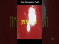 Mind Management vs Time Management – Book Summary Part 2 #motivationalvideo #booksummary