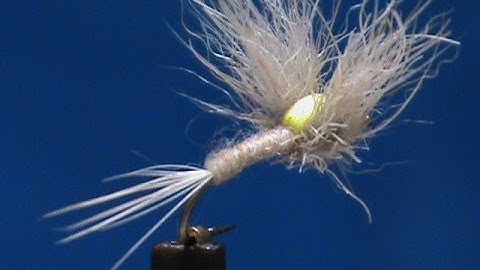 Fly Tying a Snowshoe Wing Pale Dun with Jim Misiura