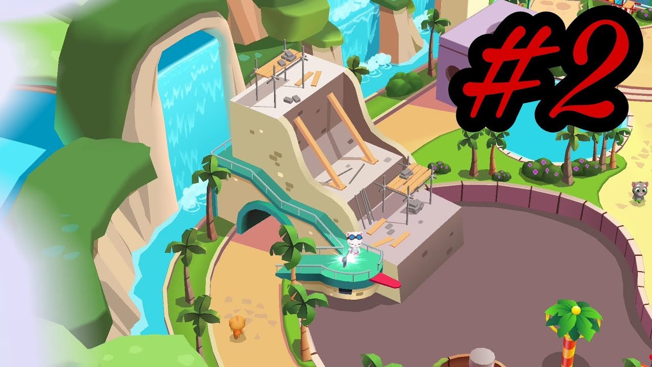 Talking Tom Pool android gameplay #2🔥