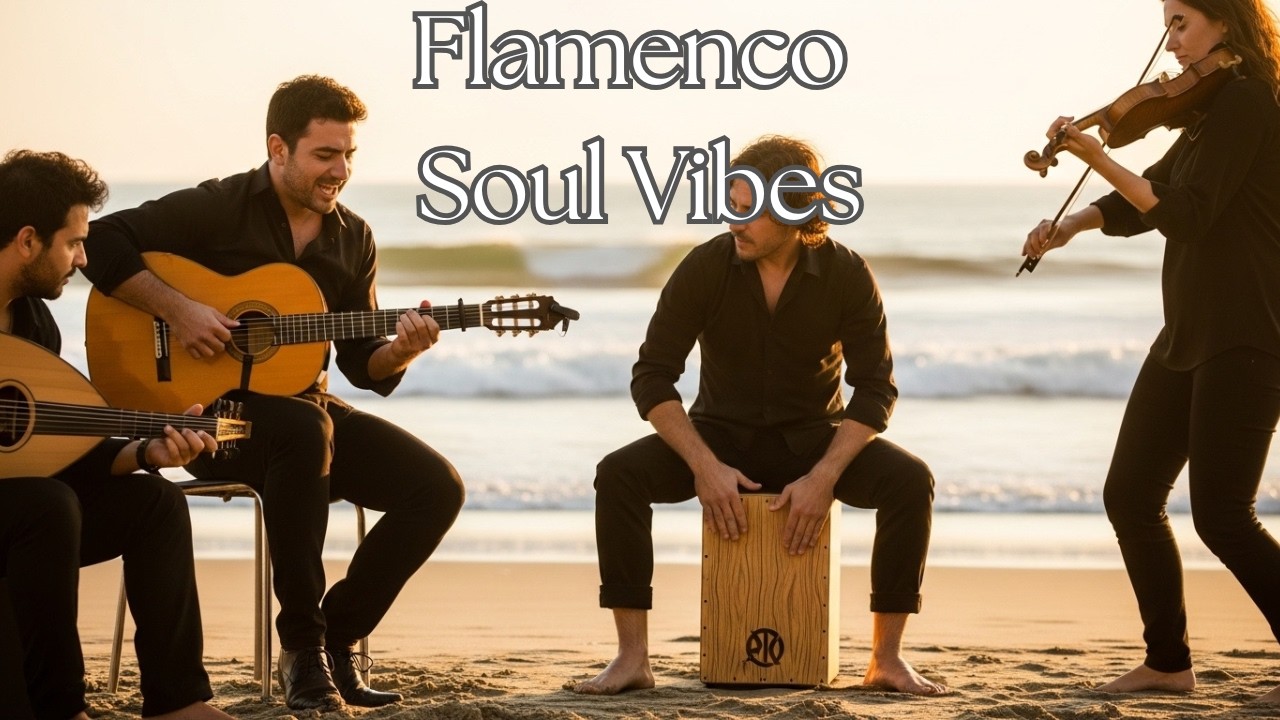 Flamenco Soul Fusion ✨ Spanish Guitar & Gambus Ambient Instrumental