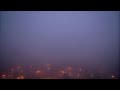 Туман: появление и отступление с ночи до полудня | Fog: appear and retreat night to noon - timelapse