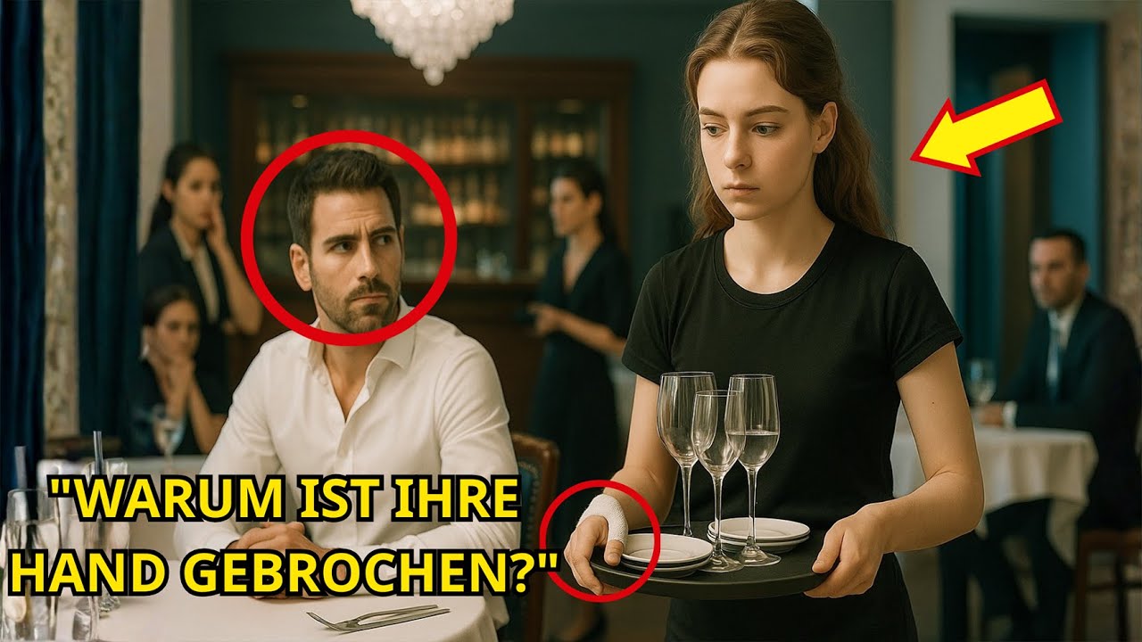 Undercover-Besitzer Sah Seine Kellnerin Mit Gebrochener Hand — Was Er Entdeckte, Schockierte Ihn