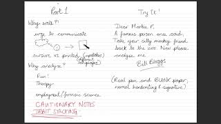 How I Analyse Personality From Handwriting