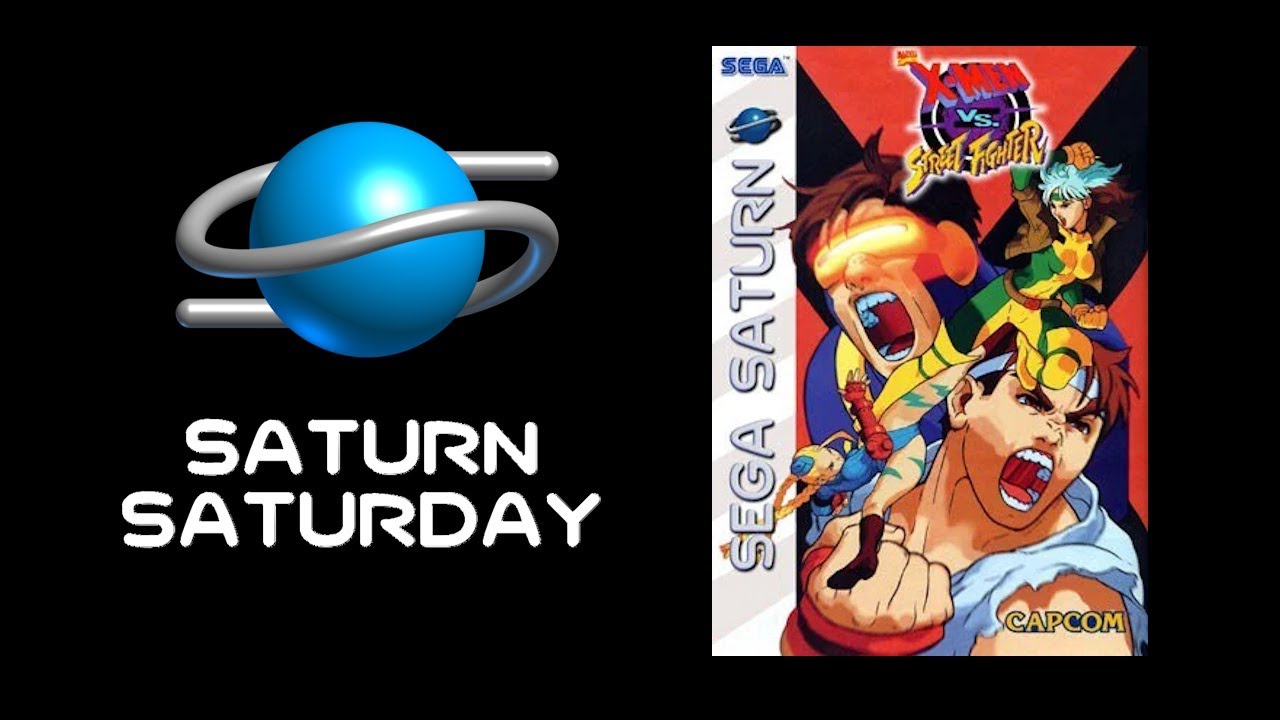 Sega saturn エックスメン vs. ストリートファイター Saturn Saturday