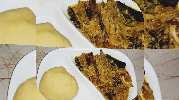BANGA EGUSI SOUP (Palm fruit and Melon soup)