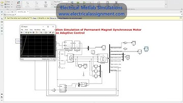 Sensorless Speed Regulation Simulation of Permanent Magnet Synchronous Motor Based on Model Referenc