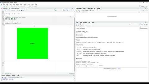 Tip #13: Use scales::show_col() function to preview colors in RStudio viewer