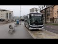 MAN Lions City 12E electric bus test runs at Tallinn