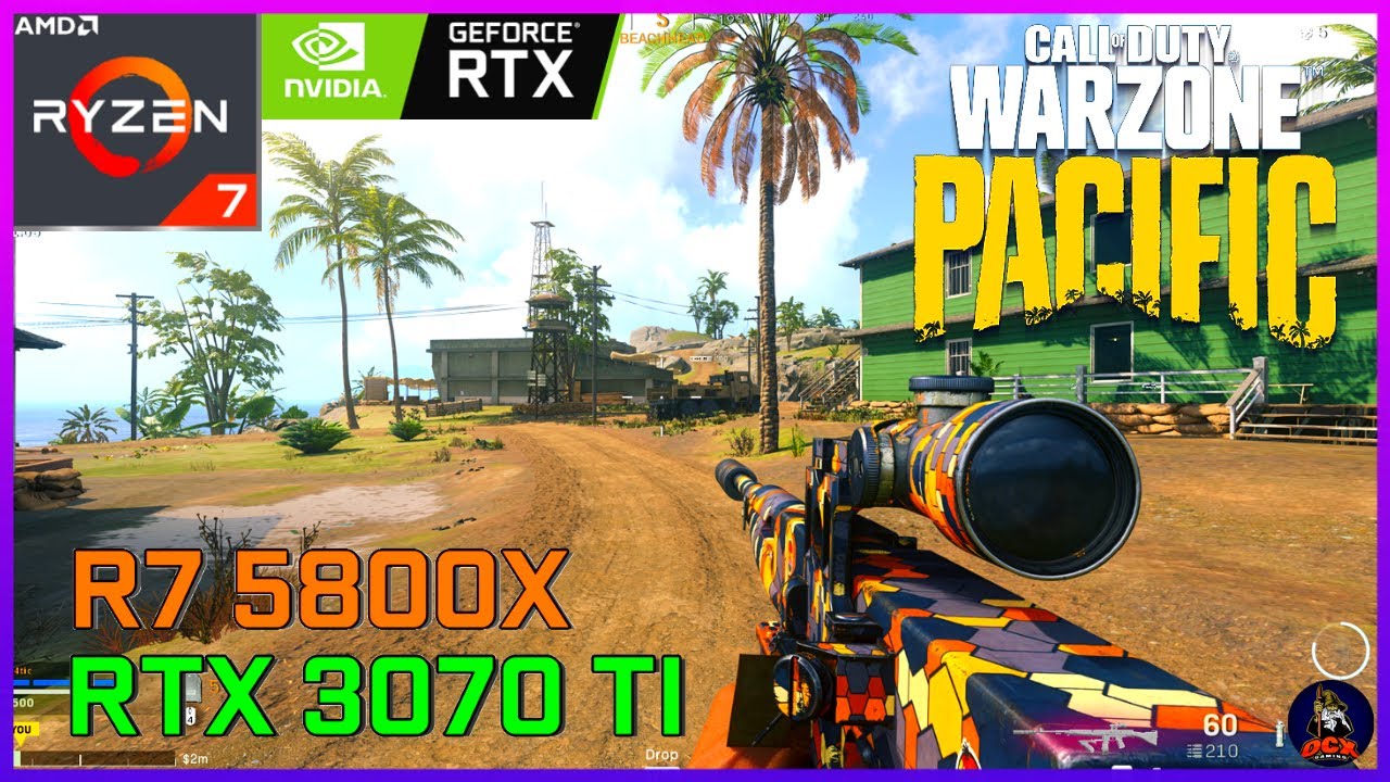 Call of Duty: WARZONE | New Map "Caldera" |  RYZEN™ 7 5800X + RTX 3070TI | 1080p, 1440p & 4K