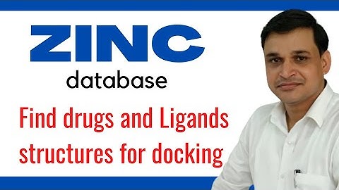 Zinc database | How to downlad ligands and drug structure for docking