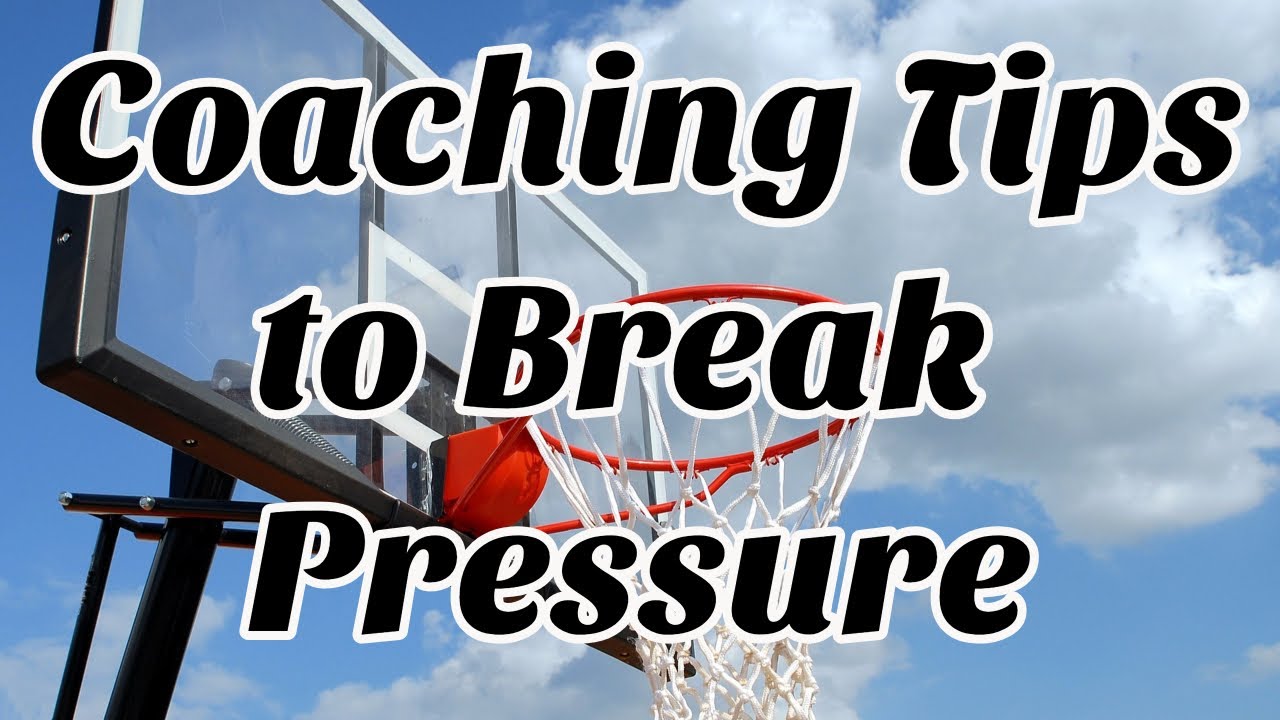 How to Break Full Court Pressure Basketball Coaching Tips YouTube