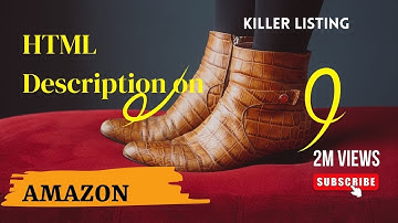 How to Create Html Description For Amazon