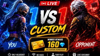 HM GAMER live 1vs1 costom room with live screenshot 2