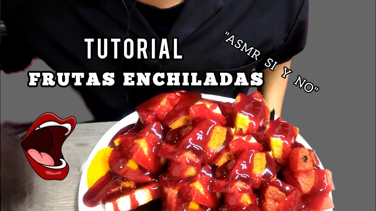 Tutorial de como COMER  frutas con chamoy Y + #videos #parati #fypage  