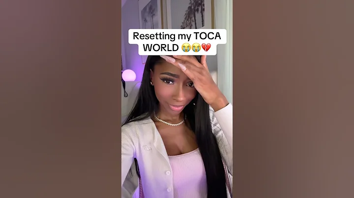 I RESET MY WORLD 😭💔 #tocaboca #tocalifeworld #gaming