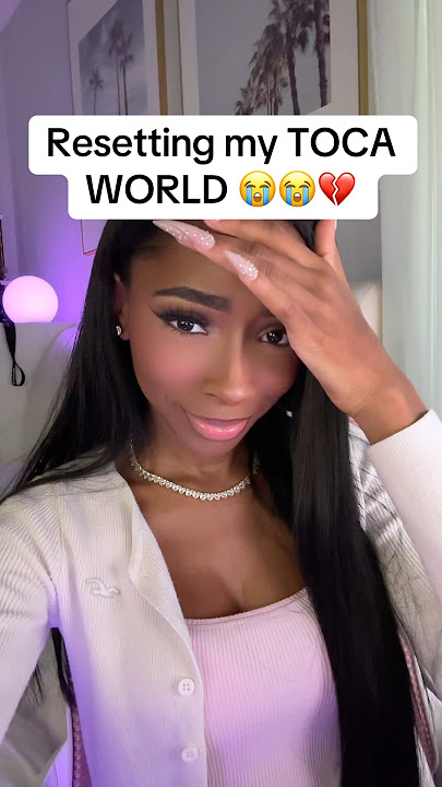 I RESET MY WORLD 😭💔 #tocaboca #tocalifeworld #gaming