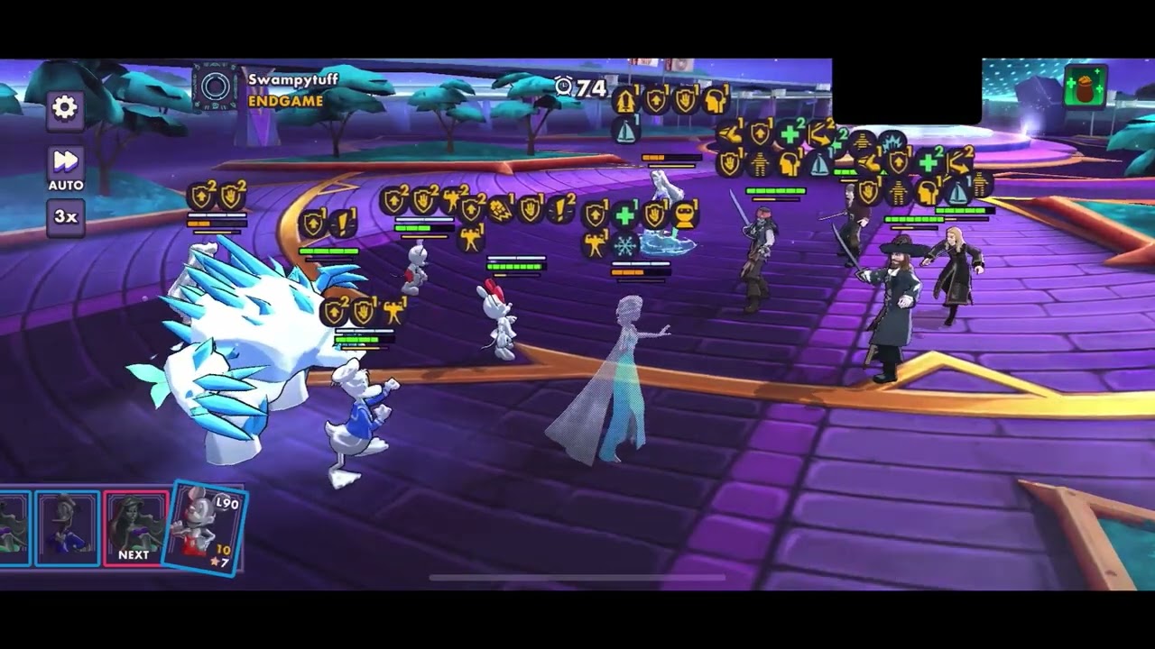 ST Defense - Platinum Squad, Elsa vs. Pirates - Sorcerer's Tournament - Disney Sorcerer's Arena