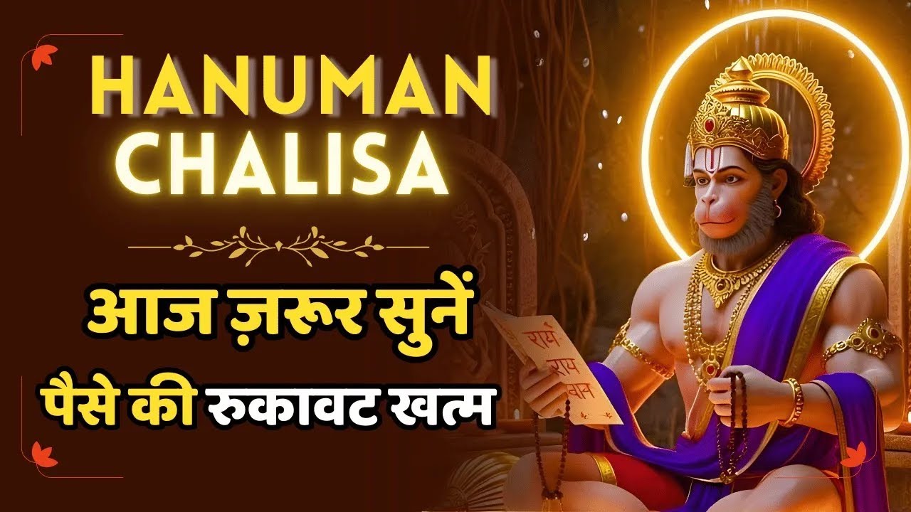 हनुमान चालीसा पाठ से खुलेगा भाग्य 🔥 संकट कटेंगे धन बढ़ेगा | 