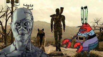 Fallout 4 - Art vs Art (Random NPC Encounter)