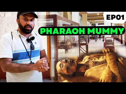 Firaun فرعون Ki Body In Egypt Museum | Firon Pharaoh Mummy | P1 4K #ZubairInEgypt