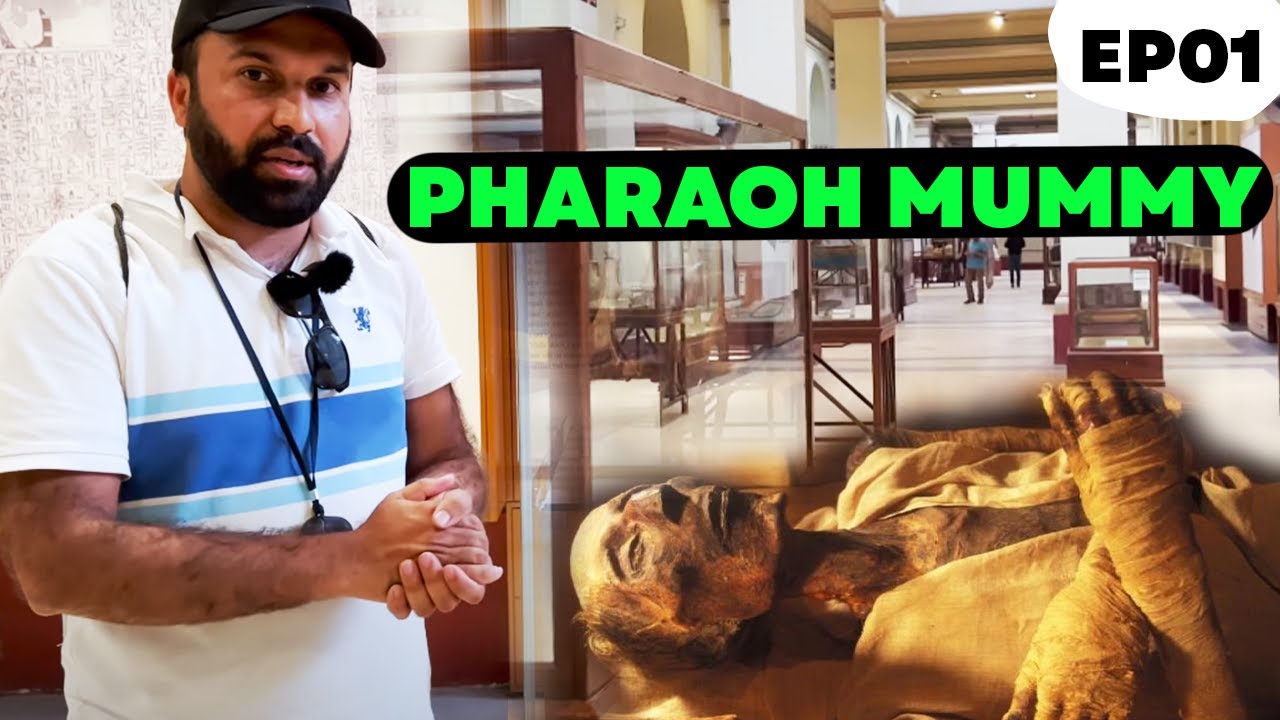 Firaun  Ki Body In Egypt Museum  Firon Pharaoh Mummy  P1 4K  ZubairInEgypt