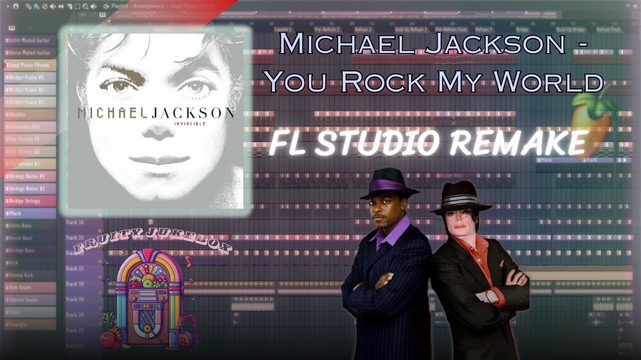 Michael Jackson - You Rock My World (FL Studio Remake) | Instrumental 🕴