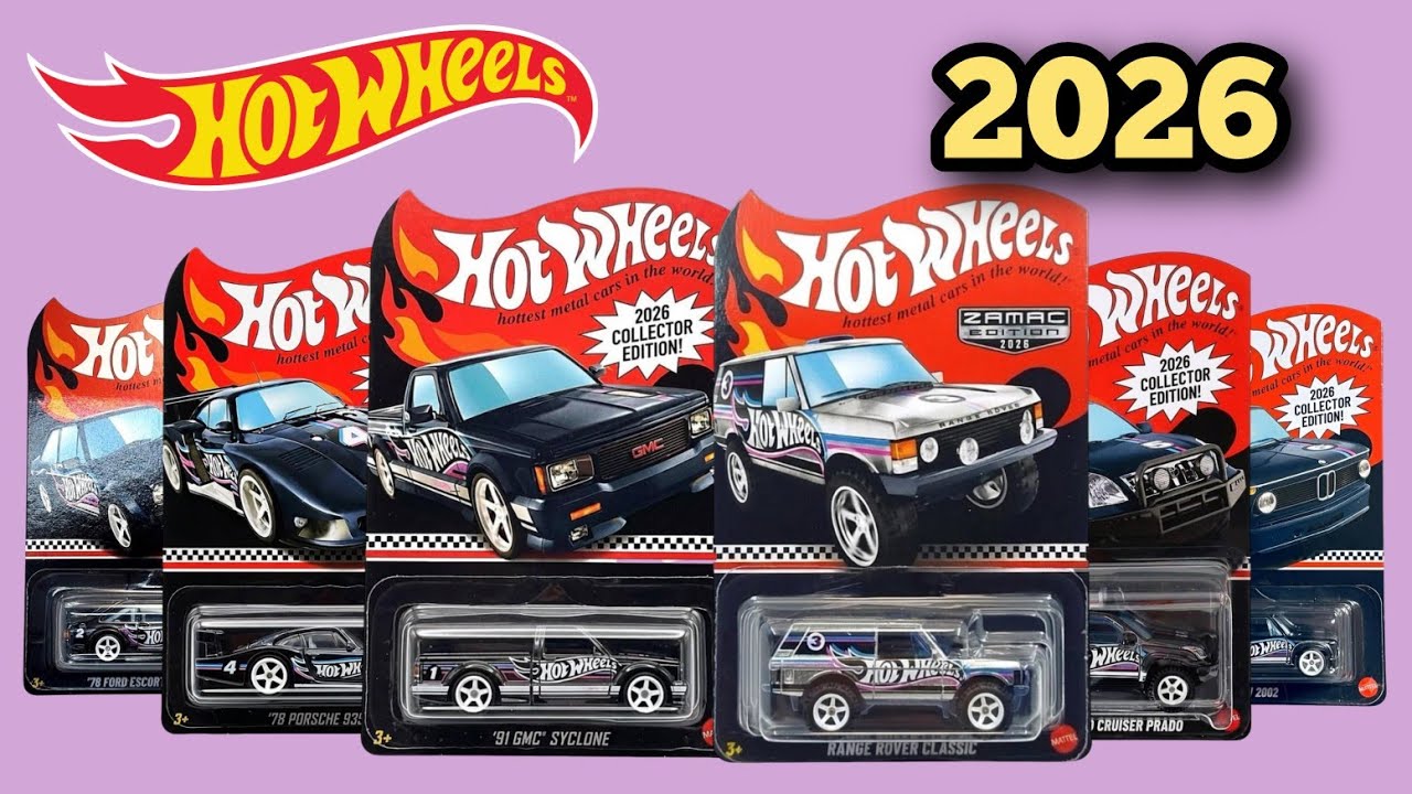 ミニカー Hot Wheels  2002 2026 Collector Hot Wheels 2026 All Collector Edition - YouTube