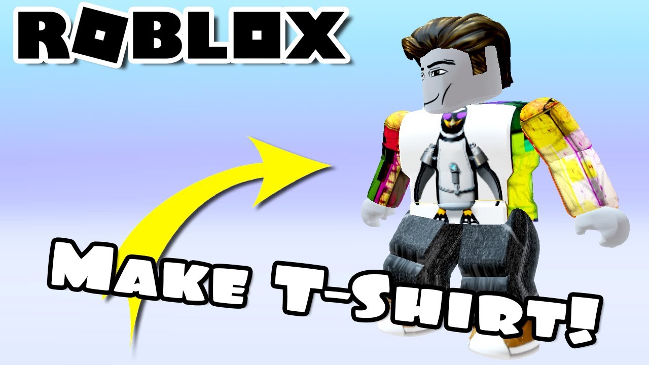 How to Make a Custom T-Shirt in Roblox - Easy! 😎👓 - YouTube