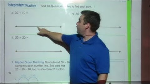 Adding Tens on an Open Number Line