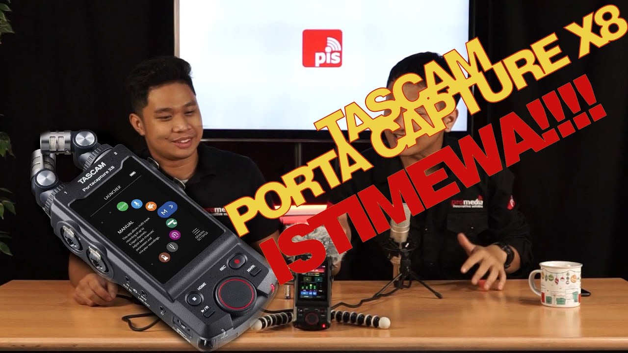 ISTIMEWANYA TASCAM PORTA CAPTURE X8 & DEMONYA! Worth ngga sih sama harganya?!
