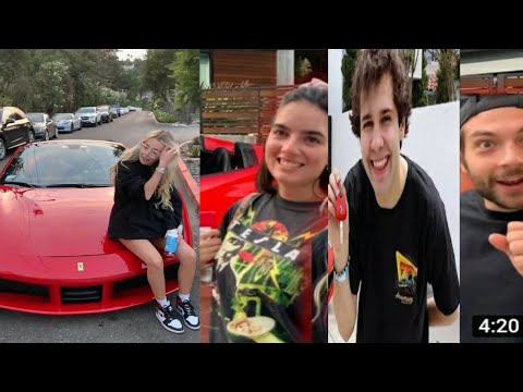 Corinna Kopf's new Ferrari 2020 || David Dobrik || Vlog squad ❤❤❤