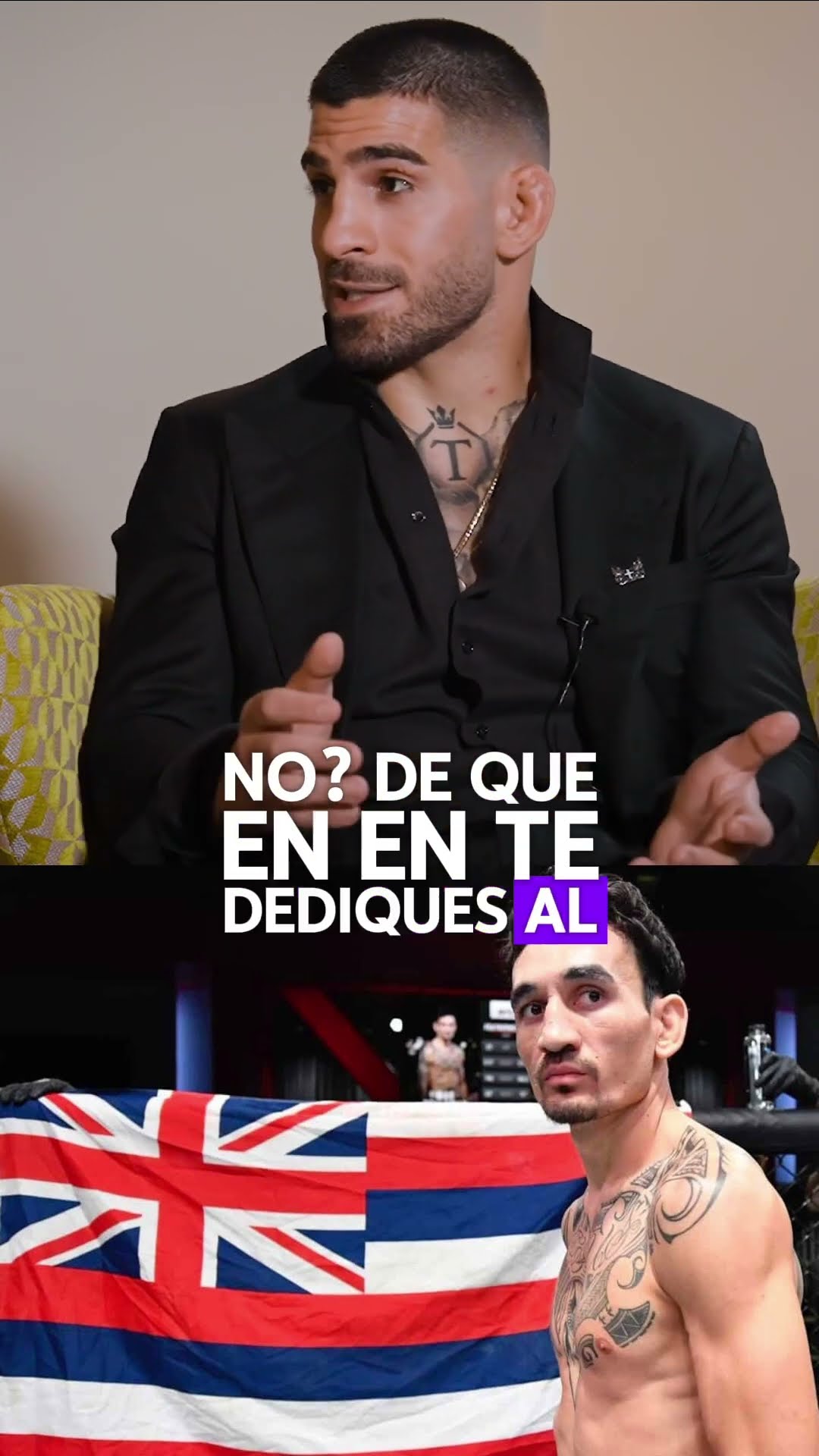 En qué posición quedaría Ilia Topuria si gana a Max Holloway #ufcespanol #mma #ufc #iliatopuria