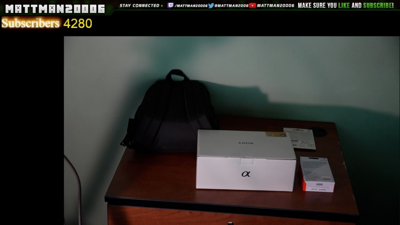 New Camera Unboxing Stream!