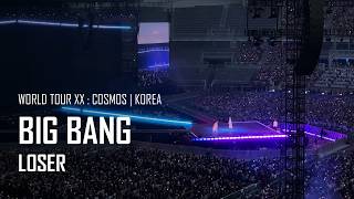[4K] 빅뱅 BIGBANG 'LOSER' 직캠 | 20주년 월드투어 'XX : COSMOS' IN GOYANG | 260823 막콘