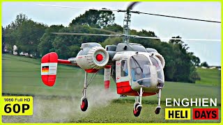 RUSSIAN KAMOW KA-26 COAXIAL HELICOPTER SPREADING FIELDS IN BELGIUM | HELIDAYS ENGHIEN 2019