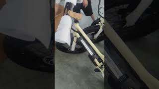 Electric Bike with LED Daytime Running Lights, Safe &amp; Visible