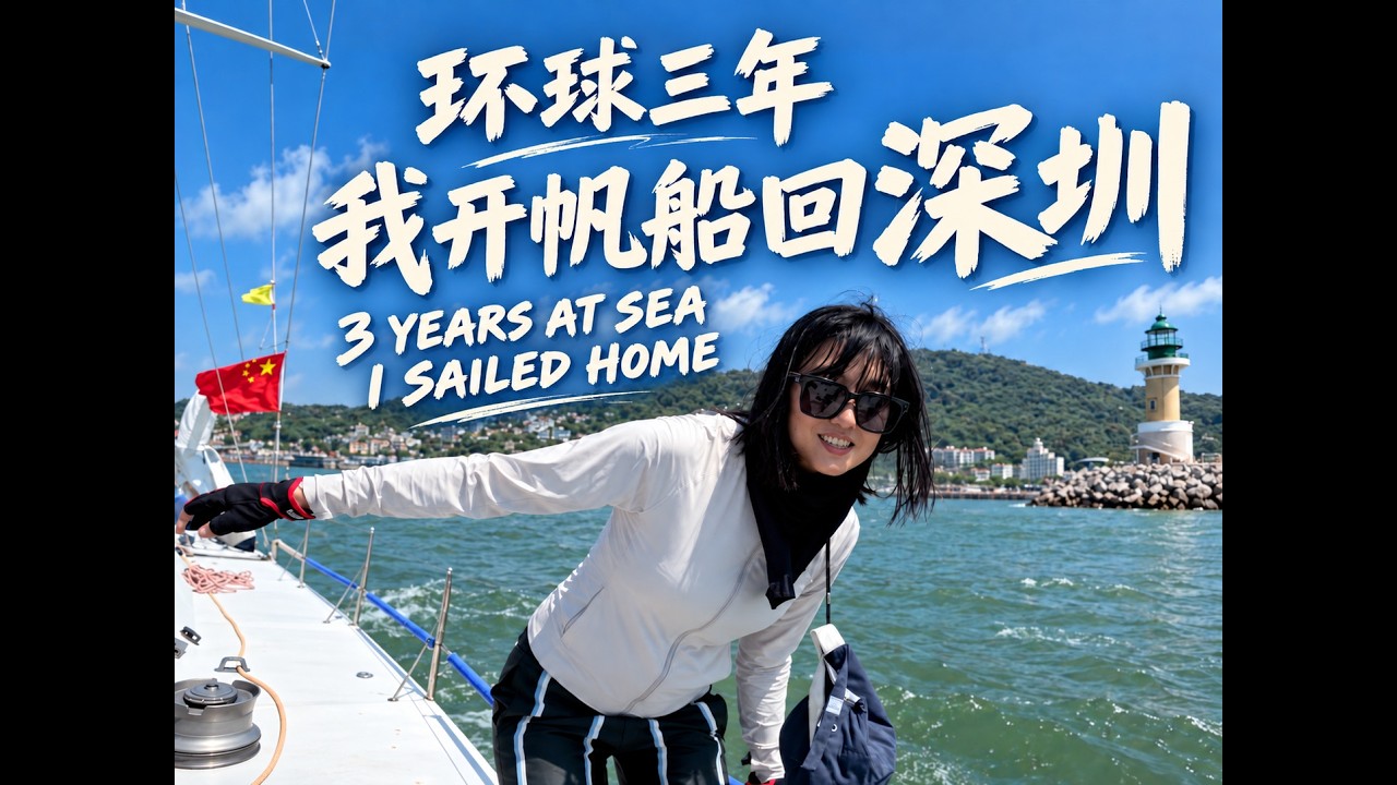 ⁣环球航海3年，这次终于开船回家了｜Sailing Home After 3 Years