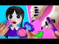 Wednesday’s Spooky Spa Night! 🕸️🎃 Creepy DIY Craft Party