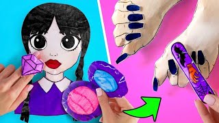 Wednesday’s Spooky Spa Night! 🕸️🎃 Creepy DIY Craft Party