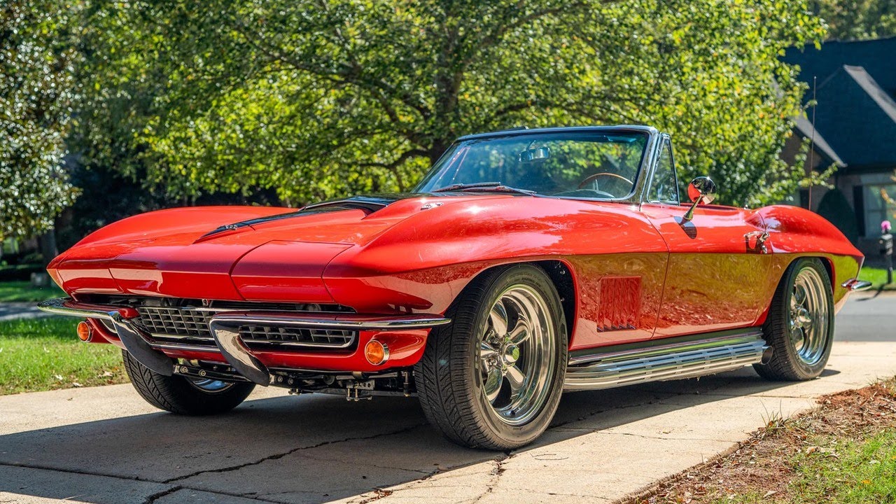 1967 Chevrolet Corvette Convertible Restomod LS7 Walk-around Video