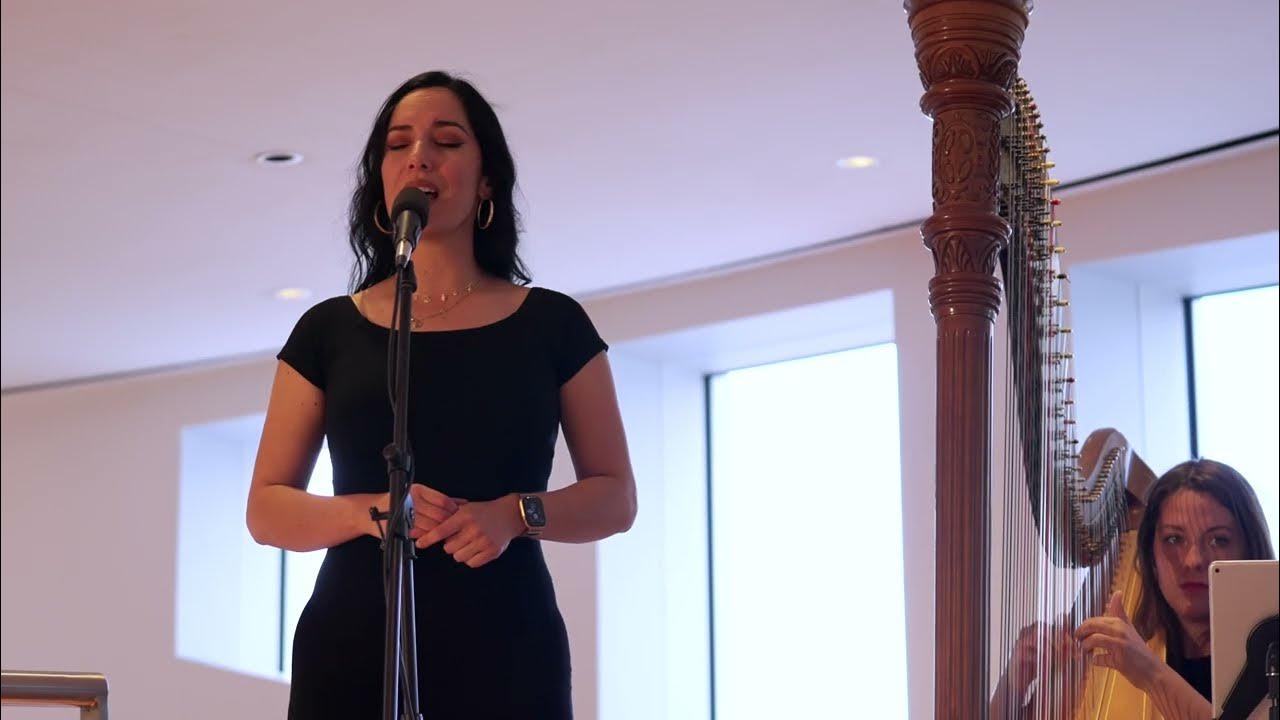 Can't Help Falling in Love string quartet + harp + singer YouTube