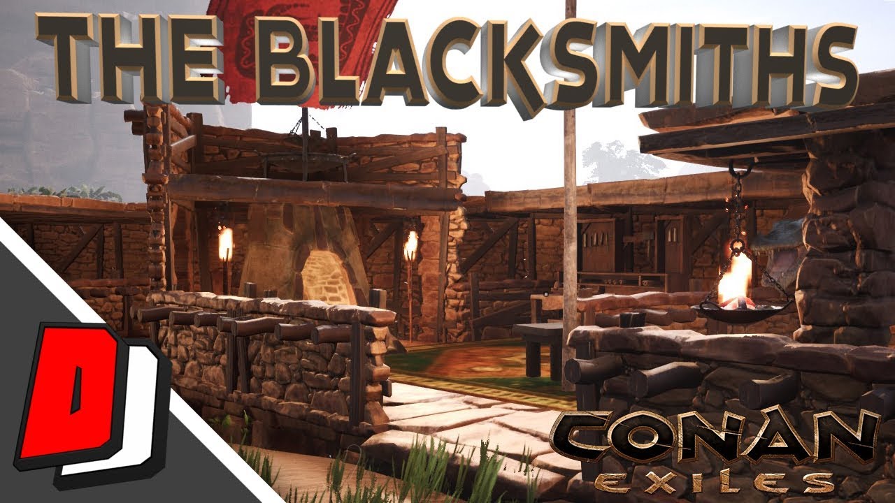 Conan Exiles- SEASON 2!! - The Frozen North!! - THE BLACKSMITHS!! - YouTube