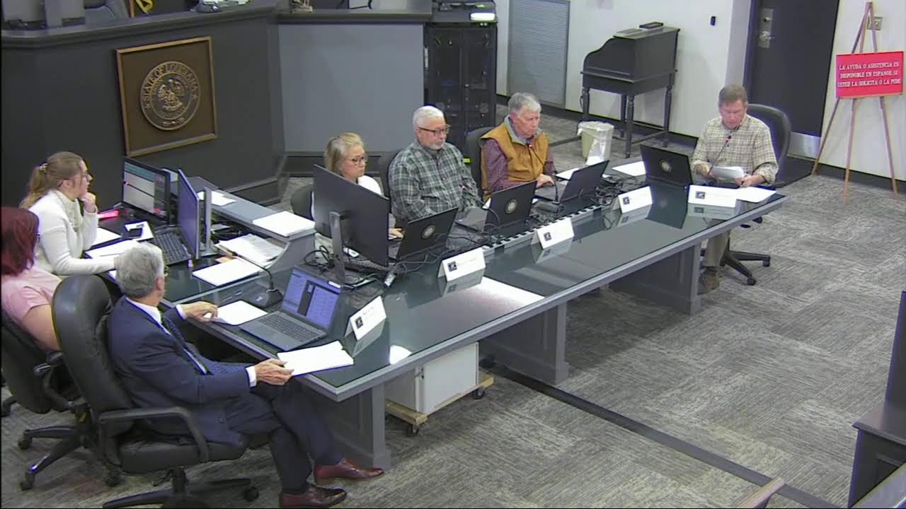 Bossier City-Parish Board of Adjustments Regular Meeting Live Stream -January 29th, 2026