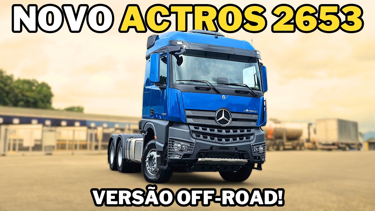 Actros 2653 Off-Road: O Monstro de 530 cv que Enfrenta TUDO!
