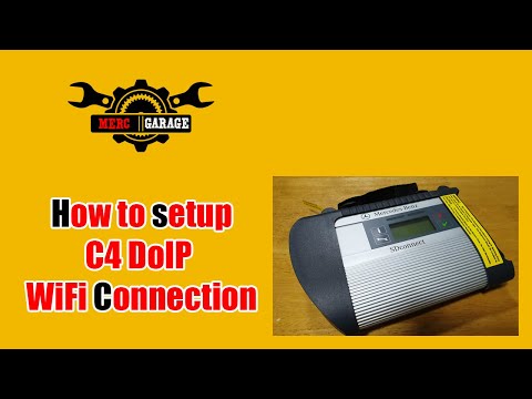 How to setup C4 DoIP WiFi Connection