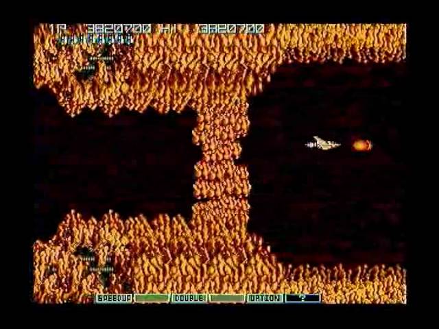 GRADIUS II ZEUS 3S 1000万 H25.03.17 - YouTube