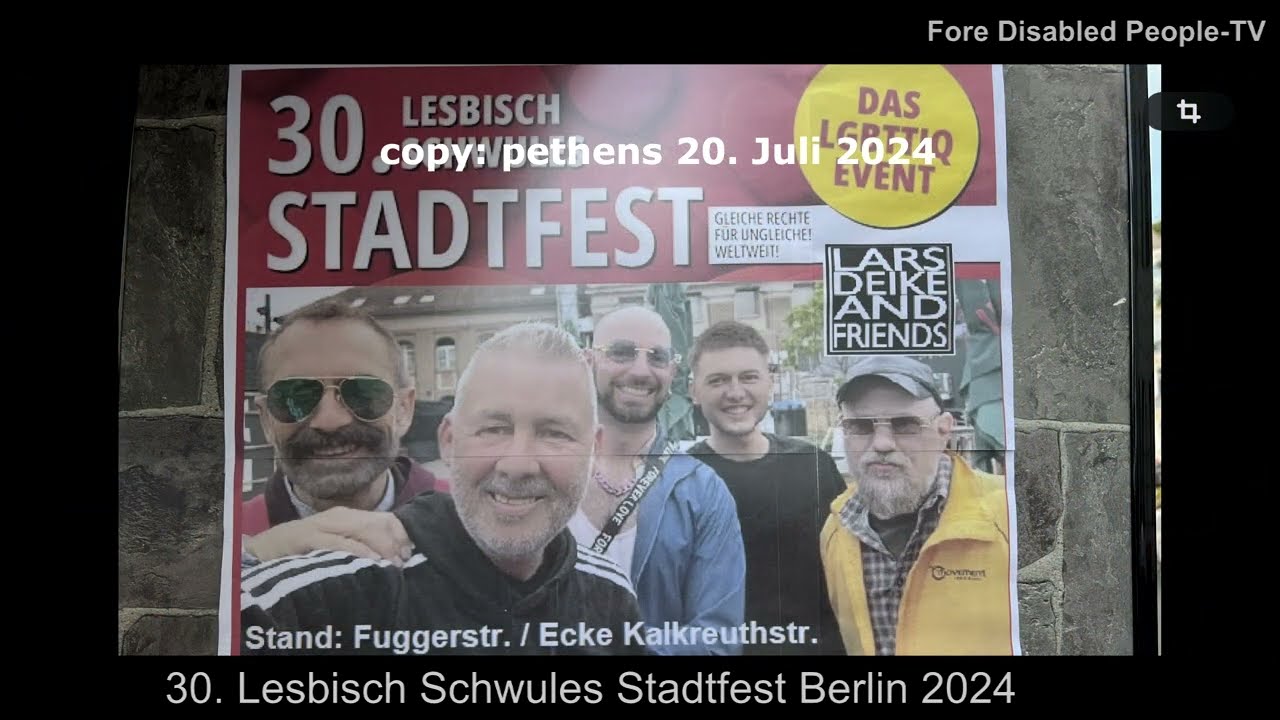 Schwul lesbische Straßenfest Berlin2024