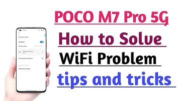 POCO M7 Pro 5G How to Solve WiFi Problem | WiFi problem Fix tips and tricks