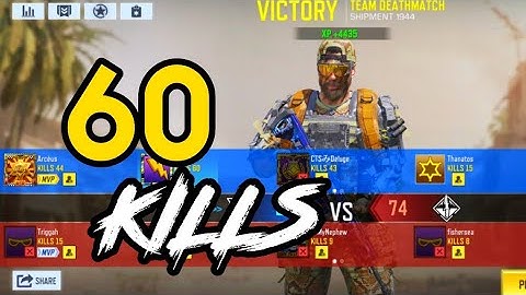 10 VS 10 60 KILLS GAMEPLAY | CALL OF DUTY MOBILE BATTLE ROYALE |  COD MOBILE